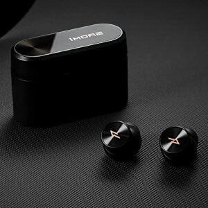 1MORE PistonBuds Pro Hybrid Active Noise Canceling Wireless Earbuds, Bluetooth 5.2 Headphones, 12 Studio-Grade EQs, AAC, 30h Playtime, 4 Mics with DNN, Gaming Mode, IPX5, Black