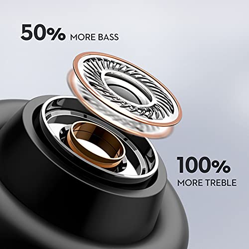 mifo O5 Gen 2 Touch Version 2023 True Wireless Earbuds with 2600mAh Charging Case Bluetooth 5.2 Sport Wireless Headphones Qualcomm CVC 8.0 Noise Cancelling IPX7 Water-Resistant Wireless Earbuds