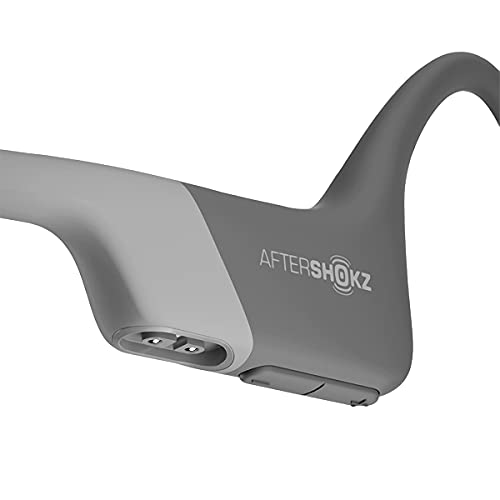 AfterShokz Aeropex - Open-Ear Bluetooth Bone Conduction Sport Headphones - Sweat Resistant Wireless Earphones for Workouts and Running - Built-in Mic