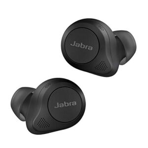 jabra elite 85t true wireless advanced active noise cancelling earbuds – black