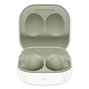 Samsung Galaxy Buds2 True Wireless Earbuds Noise Cancelling Ambient Sound Bluetooth Lightweight Comfort Fit Touch Control, International Version (Olive)