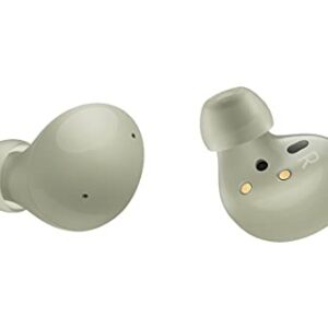 Samsung Galaxy Buds2 True Wireless Earbuds Noise Cancelling Ambient Sound Bluetooth Lightweight Comfort Fit Touch Control, International Version (Olive)