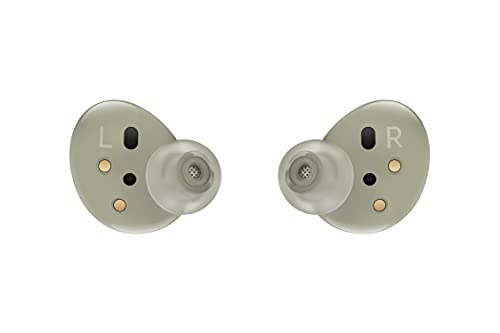 Samsung Galaxy Buds2 True Wireless Earbuds Noise Cancelling Ambient Sound Bluetooth Lightweight Comfort Fit Touch Control, International Version (Olive)