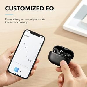 Soundcore by Anker Life P3i Hybrid Active Noise Cancelling Earbuds, 4 Mics, AI-Enhanced Calls, 10mm Drivers, Powerful Sound, App for Custom EQ, 36H Playtime, Fast Charging, Bluetooth 5.2 (Renewed)
