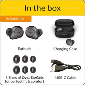 Jabra Elite 85t - Titanium Black (Renewed)