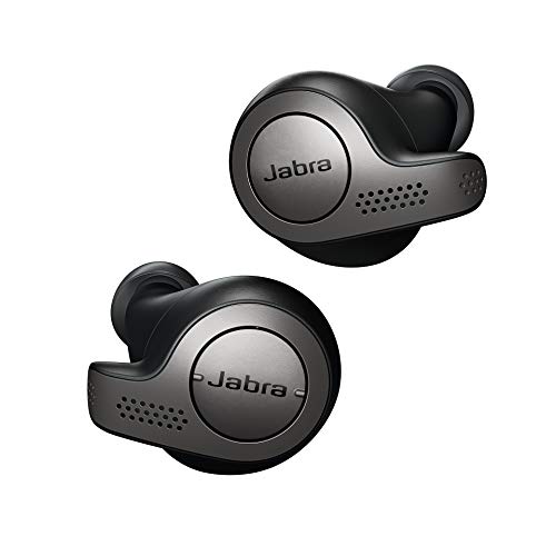 Jabra Elite 65t Earbuds – Alexa Built-In, True Wireless Earbuds with Charging Case, Titanium Black – Bluetooth Earbuds Engineered for the Best True Wireless Calls and Music Experience