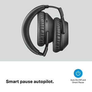 SENNHEISER PXC 550-II Wireless NoiseGard Adaptive Noise Cancelling, Bluetooth Headphone with Touch Sensitive Control and 30-Hour Battery Life, Black