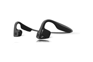 aftershokz trekz titanium as600sg earset – stereo – slate gray – wireless – bluetooth – 33 ft – 20 hz – 20 khz – behind-the-neck, over-the-ear, earbud – binaural – in-ear – noise cancelling microphone