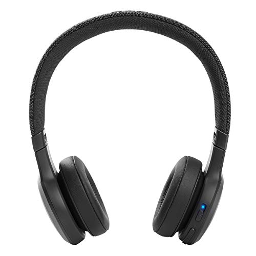 JBL Live 460NC - Wireless On-Ear Noise Cancelling Headphones with Long Battery Life and Voice Assistant Control - Black (Renewed)