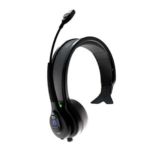 Blue Tiger Solare On-Ear Wireless Headset – Solar Powered - Long Battery Life, Wireless Charging. Transforms Indoor and Outdoor Light into Endless Energy - Noise Cancellation Headset with Microphone