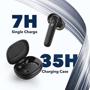 Soundcore by Anker Life P3 Noise Cancelling Earbuds, Thumping Bass, 6 Mics for Clear Calls, Multi Mode Noise Cancelling, 35H Playtime, Wireless Charging, Soundcore App, Customized Sound (Renewed)