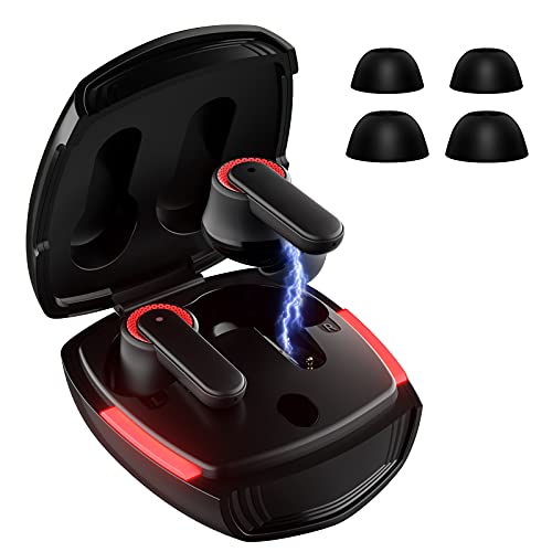 ACAGET True Wireless Earbuds Bluetooth Headphones for Samsung Galaxy A71 Case Heavy Duty Protective Armor Shockproof Non-Slip Bumper Case Noise Cancelling Earphones Stereo Bass with Mic Headphone