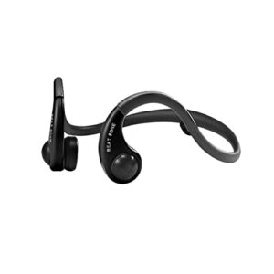 bone conduction headphone groundbreaking headphones surrounding sound (black)