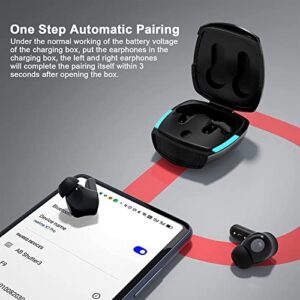 ACAGET True Wireless Earbuds Bluetooth Headphones & iPhone 13 Mini Case 5.4" 2021 Noise Cancelling Earphones Stereo Bass Built-in Mic Headphone