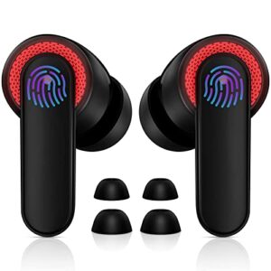 ACAGET True Wireless Earbuds Bluetooth Headphones & iPhone 13 Mini Case 5.4" 2021 Noise Cancelling Earphones Stereo Bass Built-in Mic Headphone