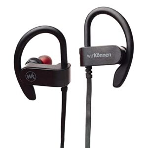 Wireless Bluetooth Running Headphones, Workout Noise Canceling Headphones, Bluetooth 5.0 Sports Headphones with Mic, Best Beats Waterproof Wireless Sports Gym Headphones