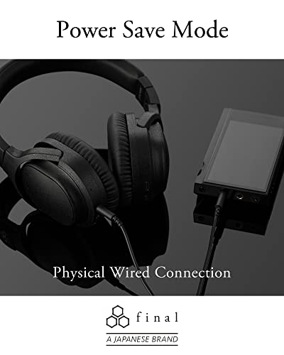 Final UX3000 Wireless Overhead Headphones with Active Noise Cancelling