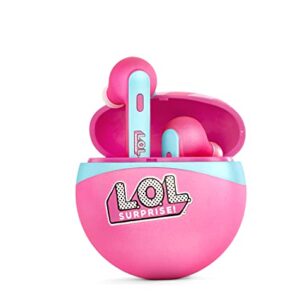 L.O.L. Surprise! Wireless Earbuds for Kids w/ 3D Stereo Sound & Built-in Mic