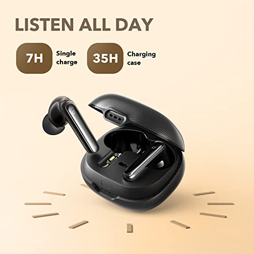 Soundcore Life Note 3 XR True Wireless Earbuds with Thumping Sound, 6 Mics for Clear Calls, Multi Mode Active Noise Cancelling, 35H Playtime, IPX5 Waterproof, Wireless Earphones (Renewed)