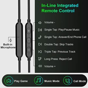 ACAGET USB C Earbuds, Wired USB Type C Headphones for Samsung Galaxy S23 Ultra S22 S21 FE A53 Setero Earphones with Mic Noise Cancelling in-Ear Type C Headphone for Pixel 7 Pro 6A OnePlus 10 Pro 9 8T