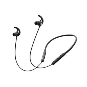 edifier bluetooth wireless active noise cancelling earbuds – neckband headphones 13hrs playtime,ip55 waterproof stereo earphones for gym running compatible with iphone and android,w280nb black