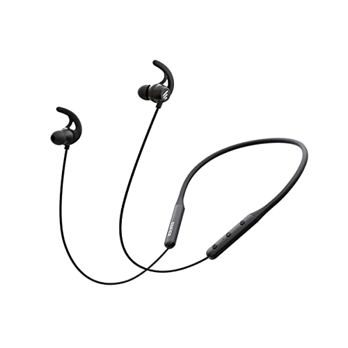 Edifier Bluetooth Wireless Active Noise Cancelling Earbuds – Neckband Headphones 13Hrs Playtime,IP55 Waterproof Stereo Earphones for Gym Running Compatible with iPhone and Android,W280NB Black