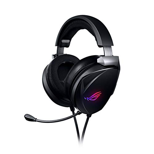 ASUS Gaming Headset ROG Theta 7.1 | Ai Noise Cancelling Headphones with Mic | ROG Home-Theatre-Grade 7.1 DAC, and Aura Syn RGB Lighting (Renewed)