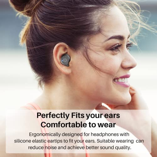 TOZO NC9 2022 Version Hybrid Active Noise Cancelling Wireless Earbud & TOZO S2 44mm 2023 Smart Watch Alexa Built-in Fitness