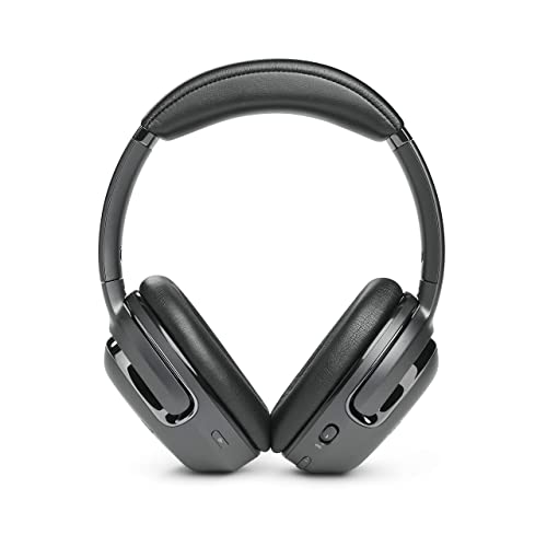 JBL Tour ONE Wireless Noise Cancelling Bluetooth Headphones, Hi-Res Audio, Perfect Voice Clarity Phone Calls, up to 50H Battery, Google Assistant and Amazon Alexa (Black) (Renewed)