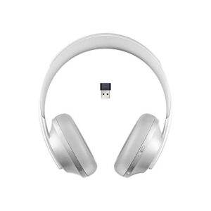 bose noise cancelling headphones 700 uc, with alexa voice control, silver (renewed)