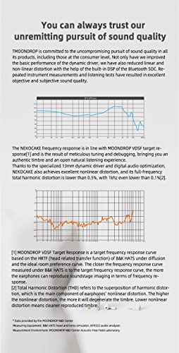 Moondrop NEKOCAKE TWS Touch Optimized 13mm Dynamic Driver Bluetooth ANC True Wireless Earphone