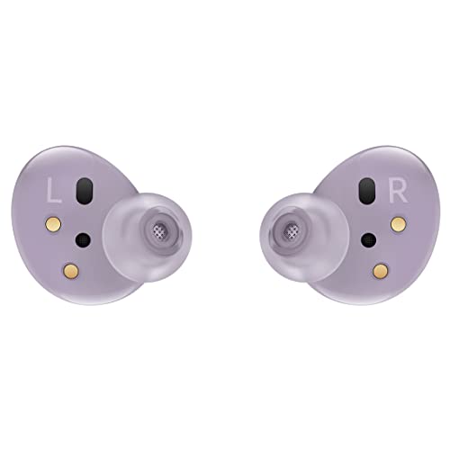 SAMSUNG Galaxy Buds2 True Wireless Earbud Headphones, Lavender - Compact and Light Design, Active Noise Cancellation, Intelligent Clear Call, Well Balanced Sound, ANC Available, Bluetooth v5.2