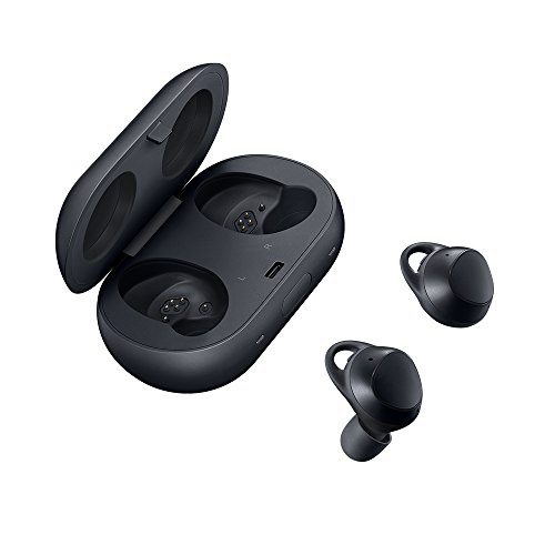 Samsung Gear IconX (2018 Edition) SM-R140NZKAXAR Bluetooth Cord-free Fitness Earbuds, w/ On-board 4Gb MP3 Player (US Version with Warranty) - Black