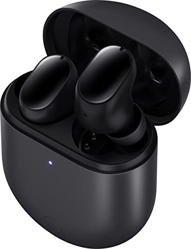 Xiaomi New 2021 Redmi Buds 3 Pro Airdots In-Ear Earbuds, 35dB Smart Noise Cancellation, Dual-device connectivity, Wireless charging, 28hr battery, Dual transparency mode, Bluetooth 5.2, Graphite Black