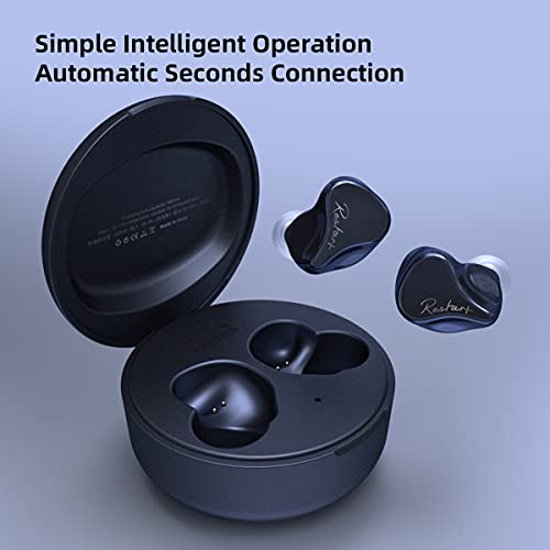 KZ SKS True Wireless TWS Earphones Qualcomm Bluetooth 5.2 Hybrid 1DD+1BA Game Earbuds Touch Control Noise Cancelling Sport Headset(Black)