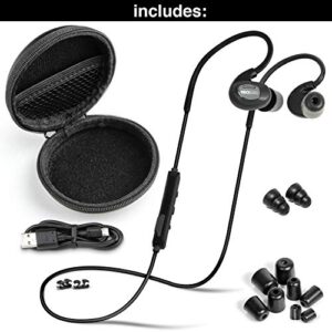 ISOtunes PRO and Free Bundle: OSHA Compliant Bluetooth Hearing Protection with Noise Cancelling Mic