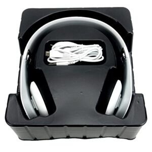 Wireless Bluetooth Headphones Over Ear, Noise Cancelling Wireless Headphones, Built-in Microphone, Adjustable Headband.