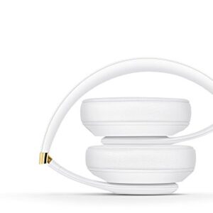 Beats by Dr. Dre Studio 3 Wireless Over-Ear Headphones with Built-in Mic - White (Renewed)