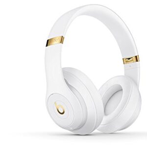 Beats by Dr. Dre Studio 3 Wireless Over-Ear Headphones with Built-in Mic - White (Renewed)