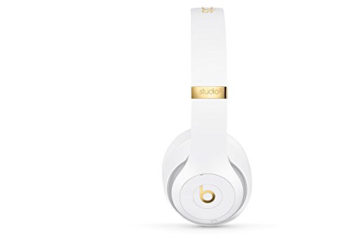 Beats by Dr. Dre Studio 3 Wireless Over-Ear Headphones with Built-in Mic - White (Renewed)