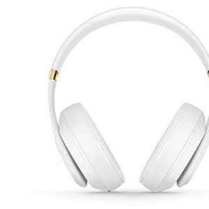 Beats by Dr. Dre Studio 3 Wireless Over-Ear Headphones with Built-in Mic - White (Renewed)