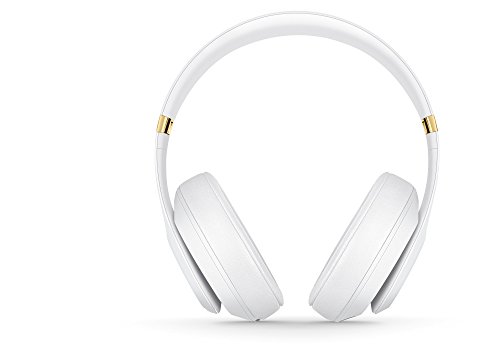 Beats by Dr. Dre Studio 3 Wireless Over-Ear Headphones with Built-in Mic - White (Renewed)