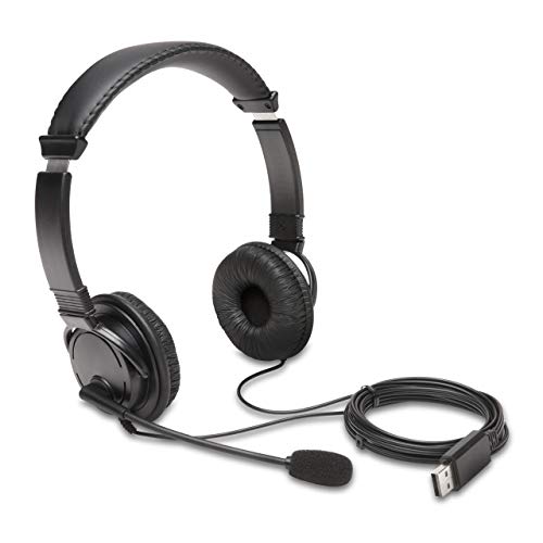 Kensington USB Hi-Fi Headphones with Microphone (K97601WW)