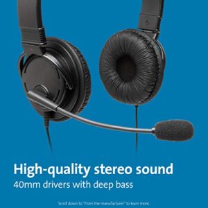 Kensington USB Hi-Fi Headphones with Microphone (K97601WW)