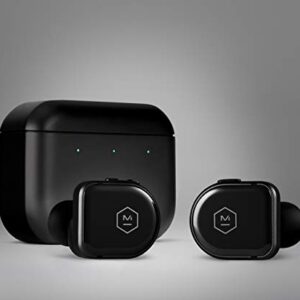 Master & Dynamic MW08 True Wireless Earphones (Black Ceramic/Matte Black Case)