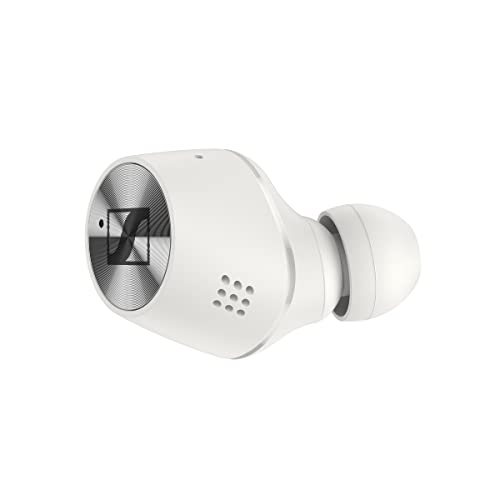 SENNHEISER Momentum True Wireless 2 - Bluetooth in-Ear Buds with Active Noise Cancellation, Smart Pause, Customizable Touch Control and 28-Hour Battery Life - White (Renewed)