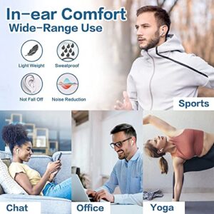 Wireless Earbuds,Bluetooth Headphones IPX7 Waterproof Wireless Bluetooth with Microphone Charging Case 25H Playtime,Pop-ups Auto Pairing Hi-Fi Stereo Sound Headset for airpod 2/iPhone/Samsung/iOS