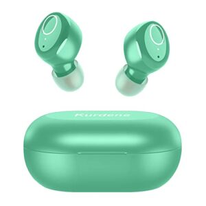 bluetooth earbuds,kurdene s8 wireless earbuds 48h playtime call noise cancelling ipx8 waterproof ear buds deep bass earphones with microphone in-ear stereo headphones for work,sport,running