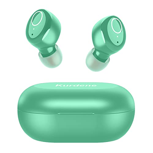 Bluetooth Earbuds,Kurdene S8 Wireless Earbuds 48H Playtime Call Noise Cancelling IPX8 Waterproof Ear Buds Deep Bass Earphones with Microphone in-Ear Stereo Headphones for Work,Sport,Running