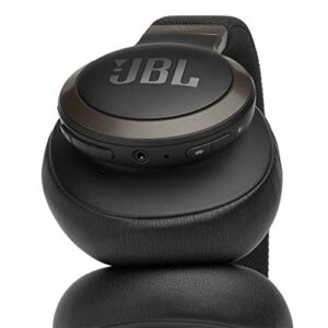 JBL Live 650 Around-Ear Wireless Headphone with Noise Cancellation - Black (Renewed)